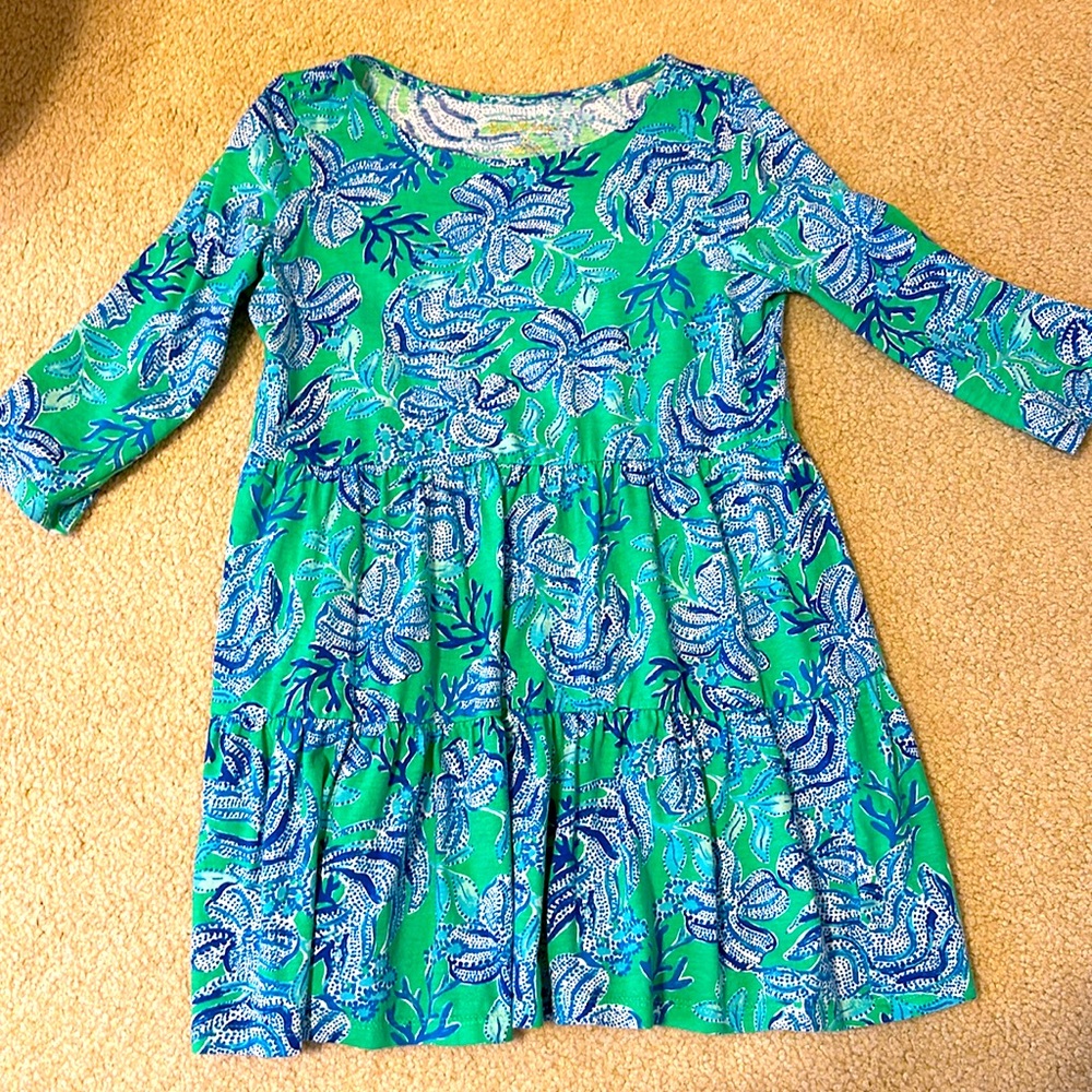Girls A-line, light weight dress.